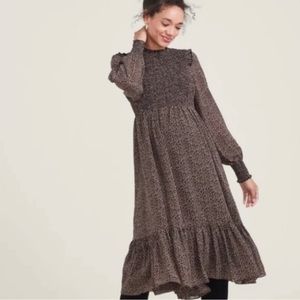 Hatch Maternity Long sleeve Patterned Dress
